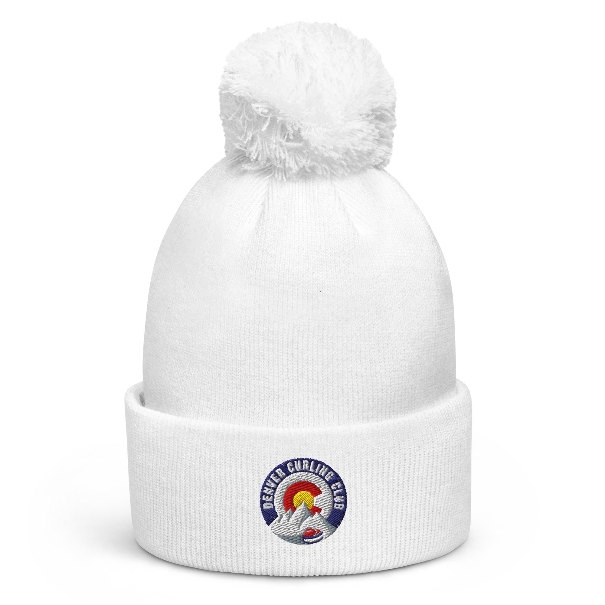 Denver Curling Club Pom pom beanie - Broomfitters