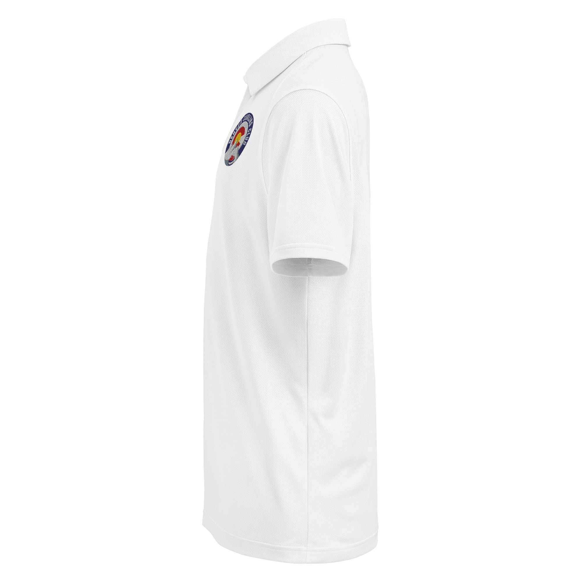 Denver Curling Club Under Armour® men's polo - Broomfitters