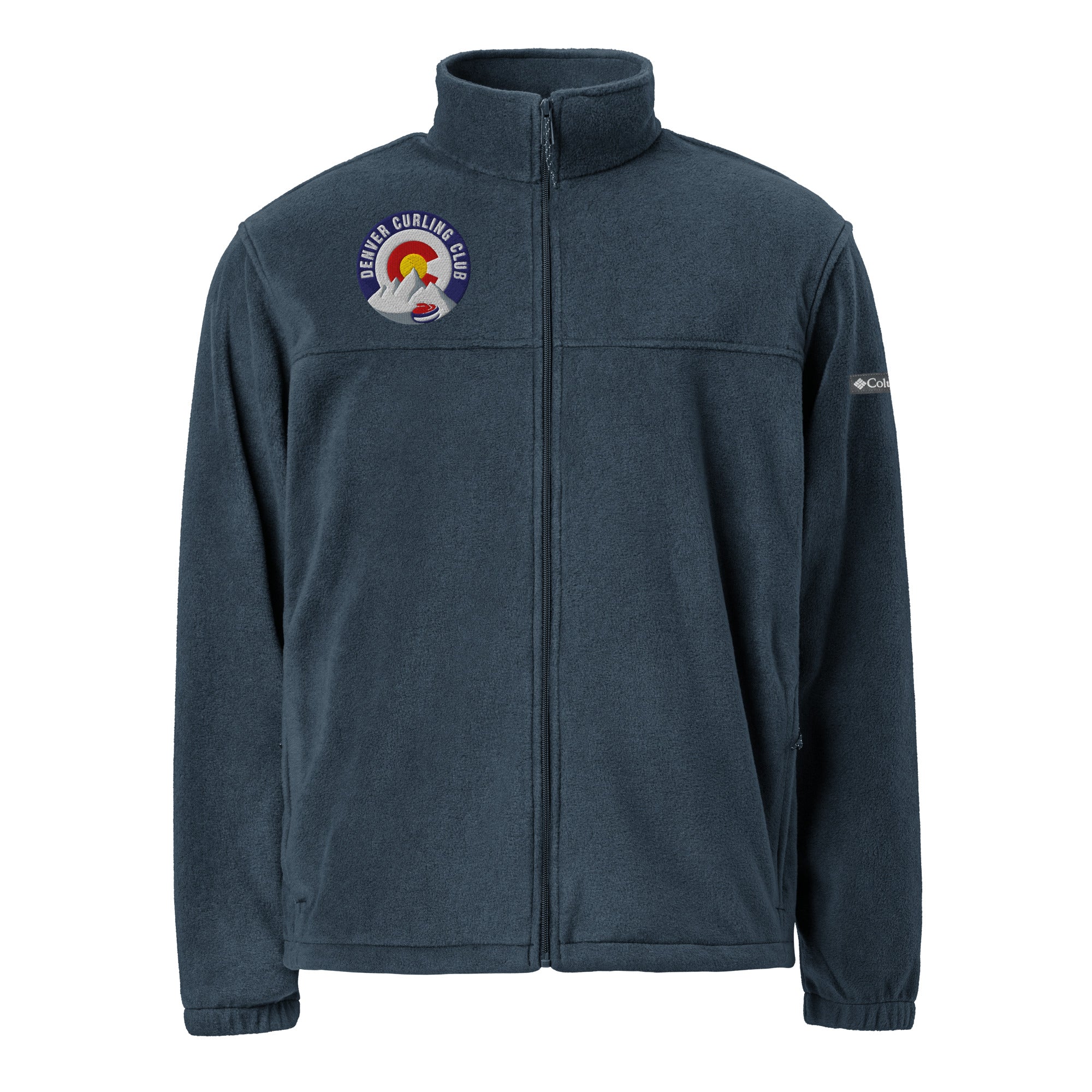 Denver Curling Club Unisex Columbia fleece jacket - Broomfitters