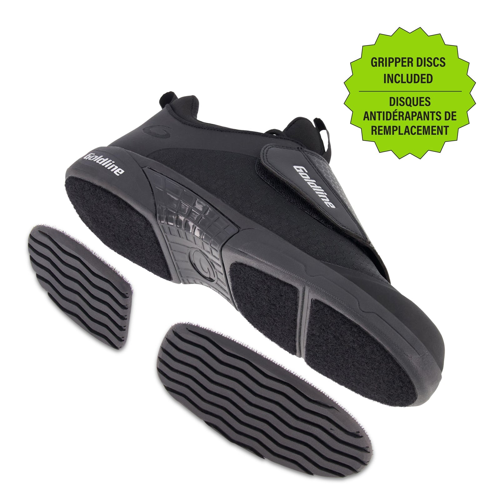 Goldline Men's Momentum Stealth Curling Shoes - Broomfitters