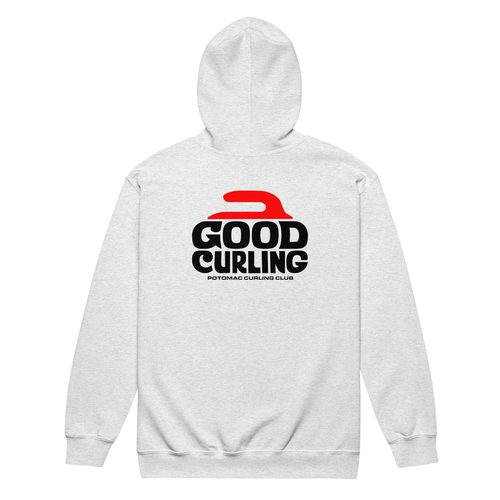 Good Curling - Potomac Curling Club Unisex heavy blend zip hoodie - Broomfitters
