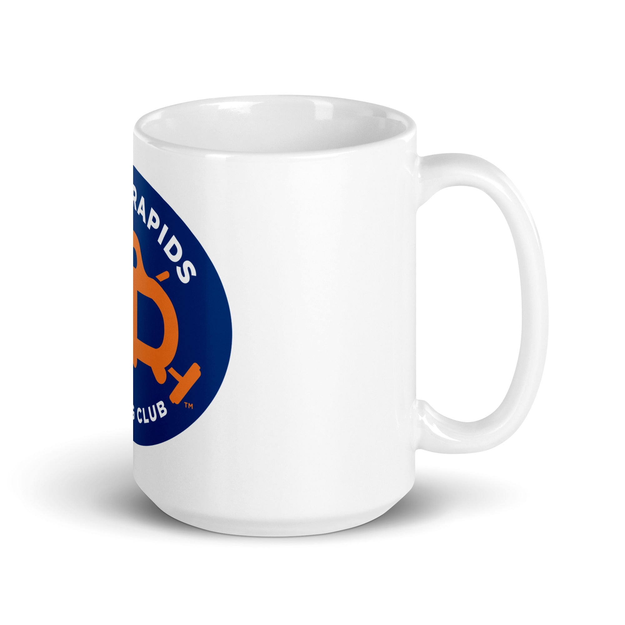 Grand Rapid Curling White glossy mug - Broomfitters