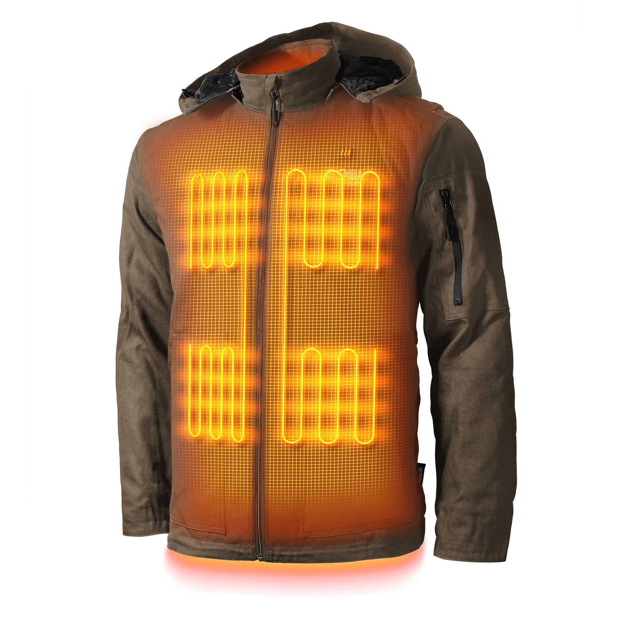 Grit Mens Heated Workwear Jacket - Broomfitters