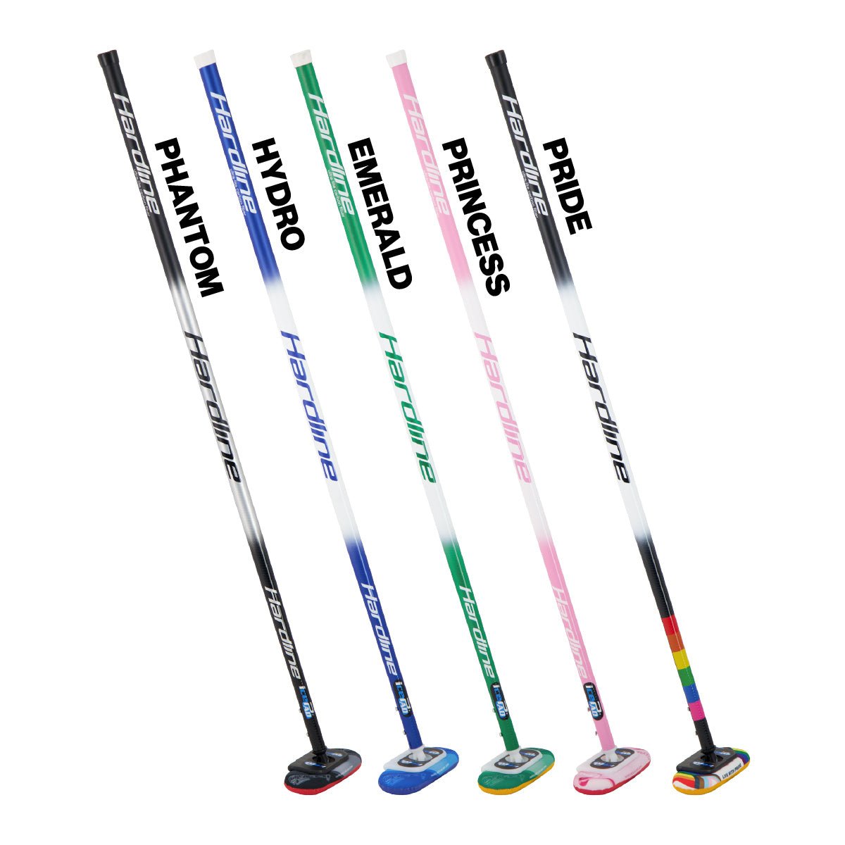 Hardline Standard Carbon Fiber Curling Broom - Broomfitters