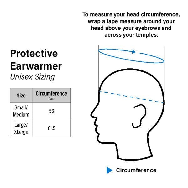 Head First Protective Curling Headgear: Ear Warmers - Broomfitters