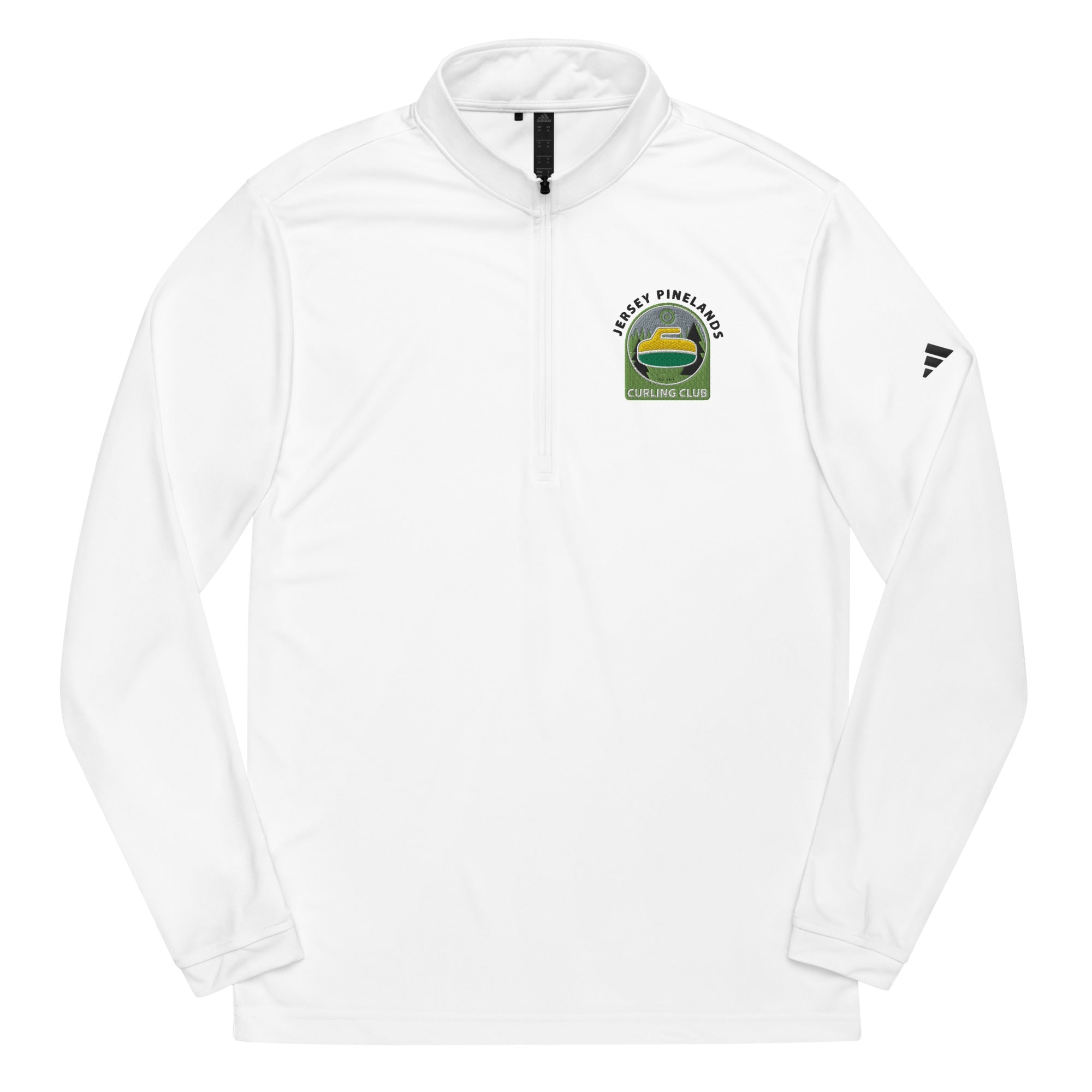 Jersey Pinelands Curling Club Quarter zip pullover - Broomfitters
