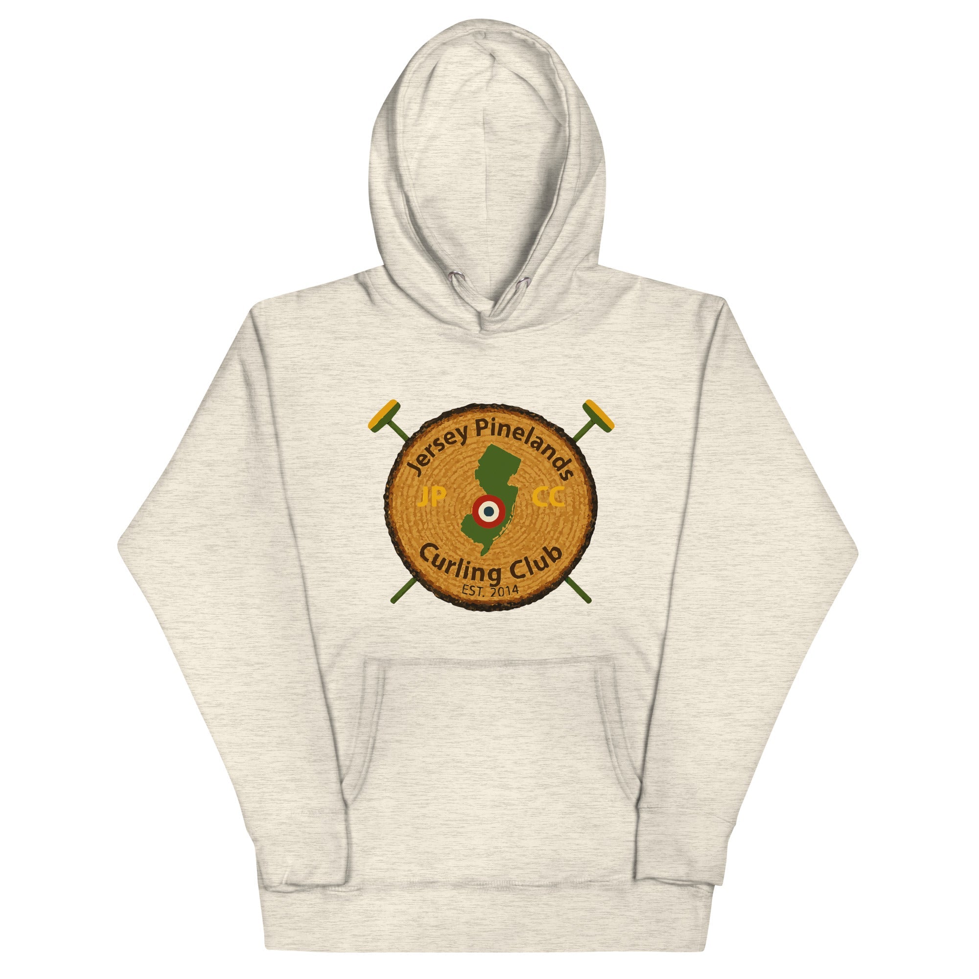 Jersey Pinelands Curling Club Unisex Hoodie - Broomfitters