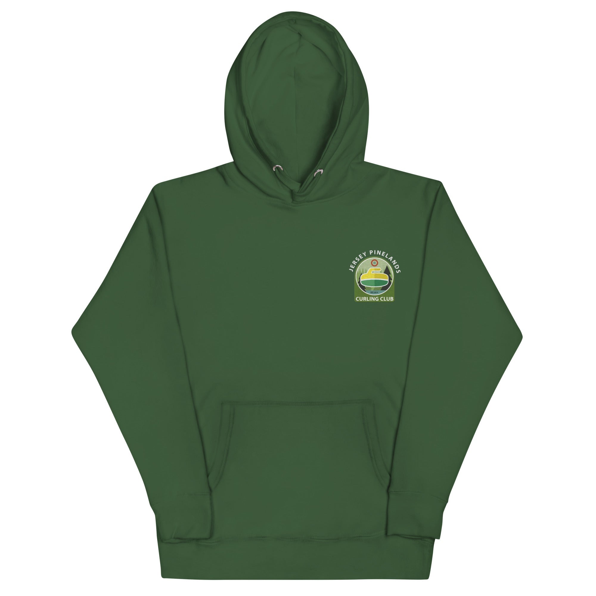 Jersey Pinelands Curling Club Unisex Hoodie - Broomfitters