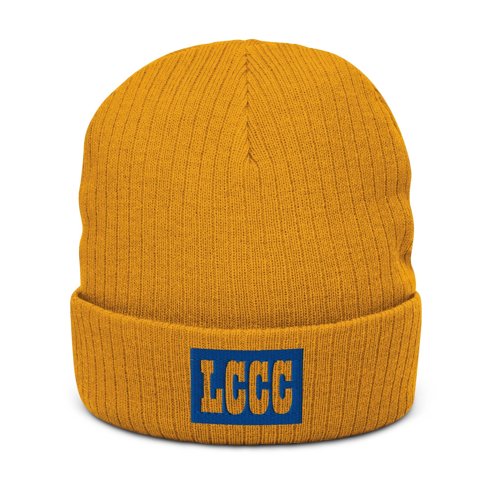 Last Chance Curling Ribbed knit beanie - Broomfitters