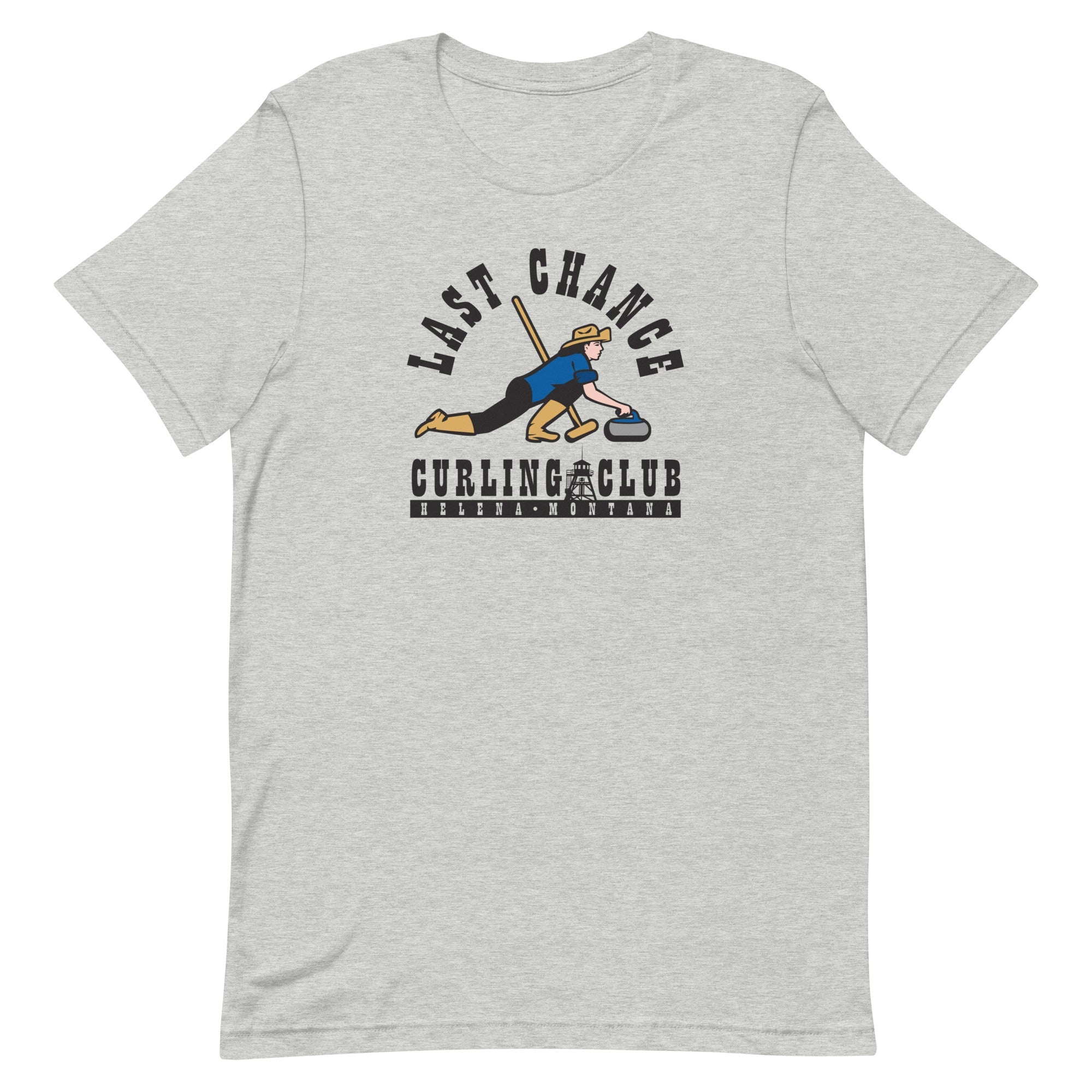 Last Chance Curling Unisex t-shirt - Broomfitters