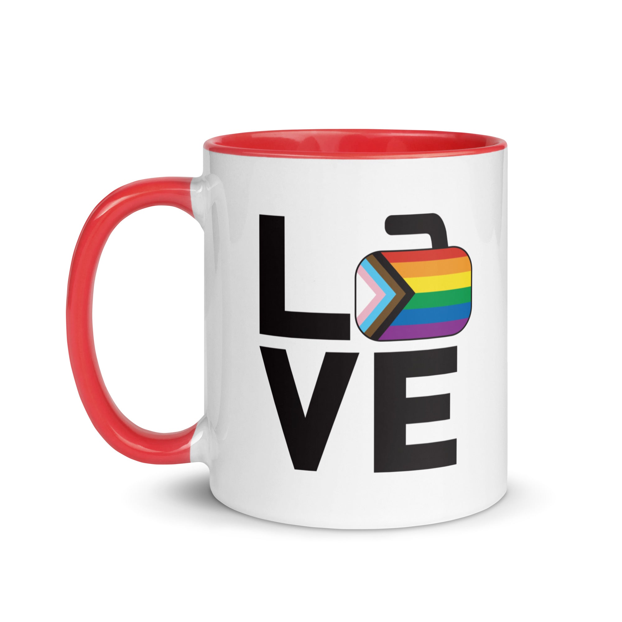 Love - Potomac Curling Club Mug with Color Inside - Broomfitters