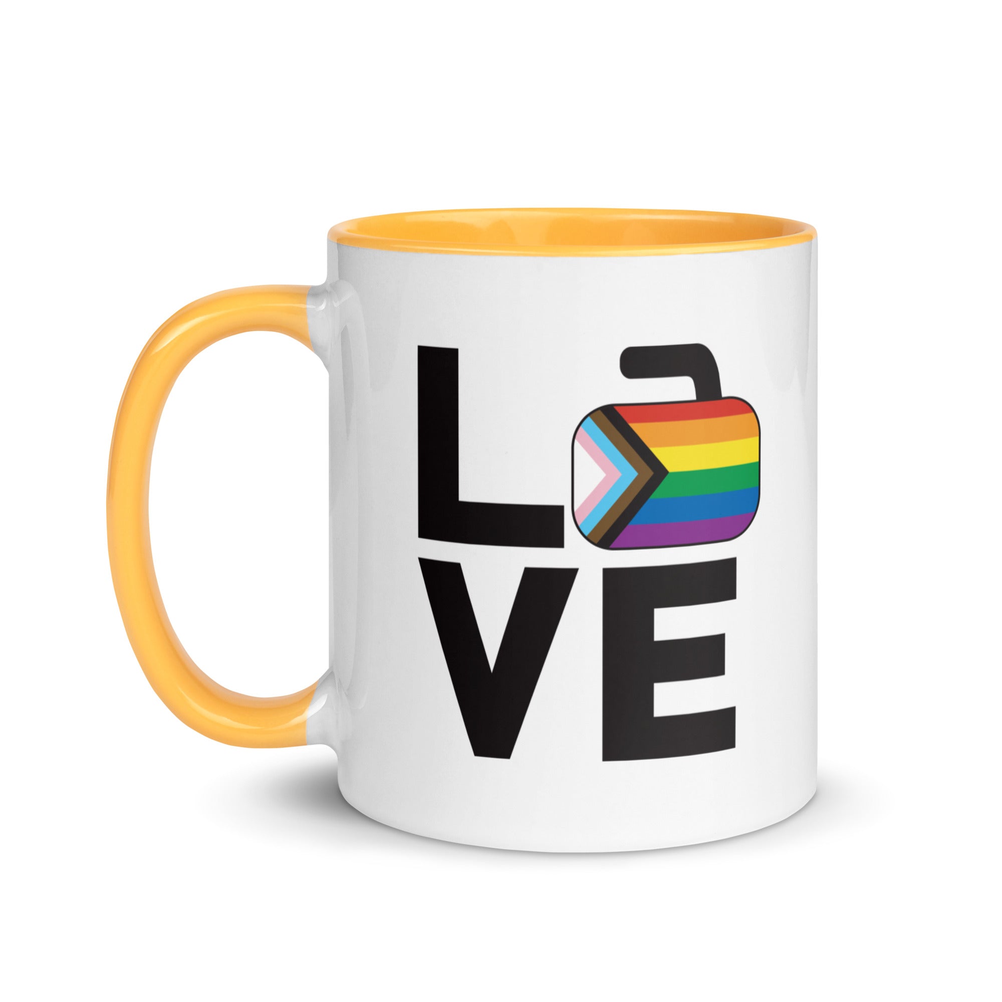 Love - Potomac Curling Club Mug with Color Inside - Broomfitters