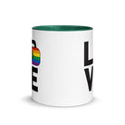 Love - Potomac Curling Club Mug with Color Inside - Broomfitters