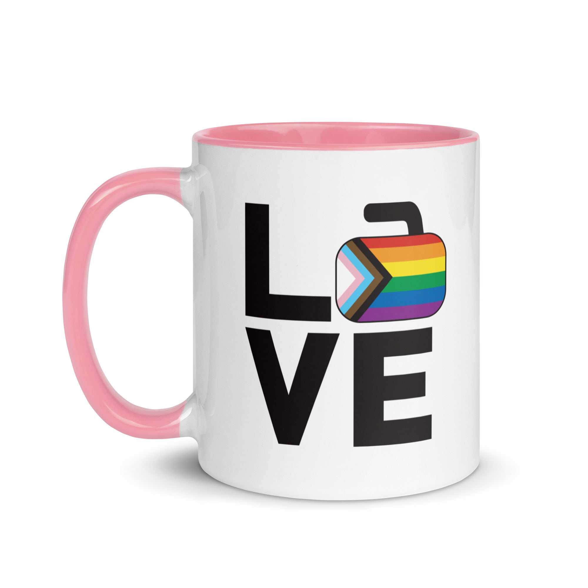 Love - Potomac Curling Club Mug with Color Inside - Broomfitters