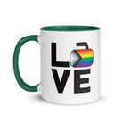 Love - Potomac Curling Club Mug with Color Inside - Broomfitters