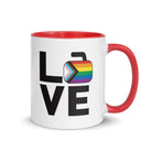 Love - Potomac Curling Club Mug with Color Inside - Broomfitters