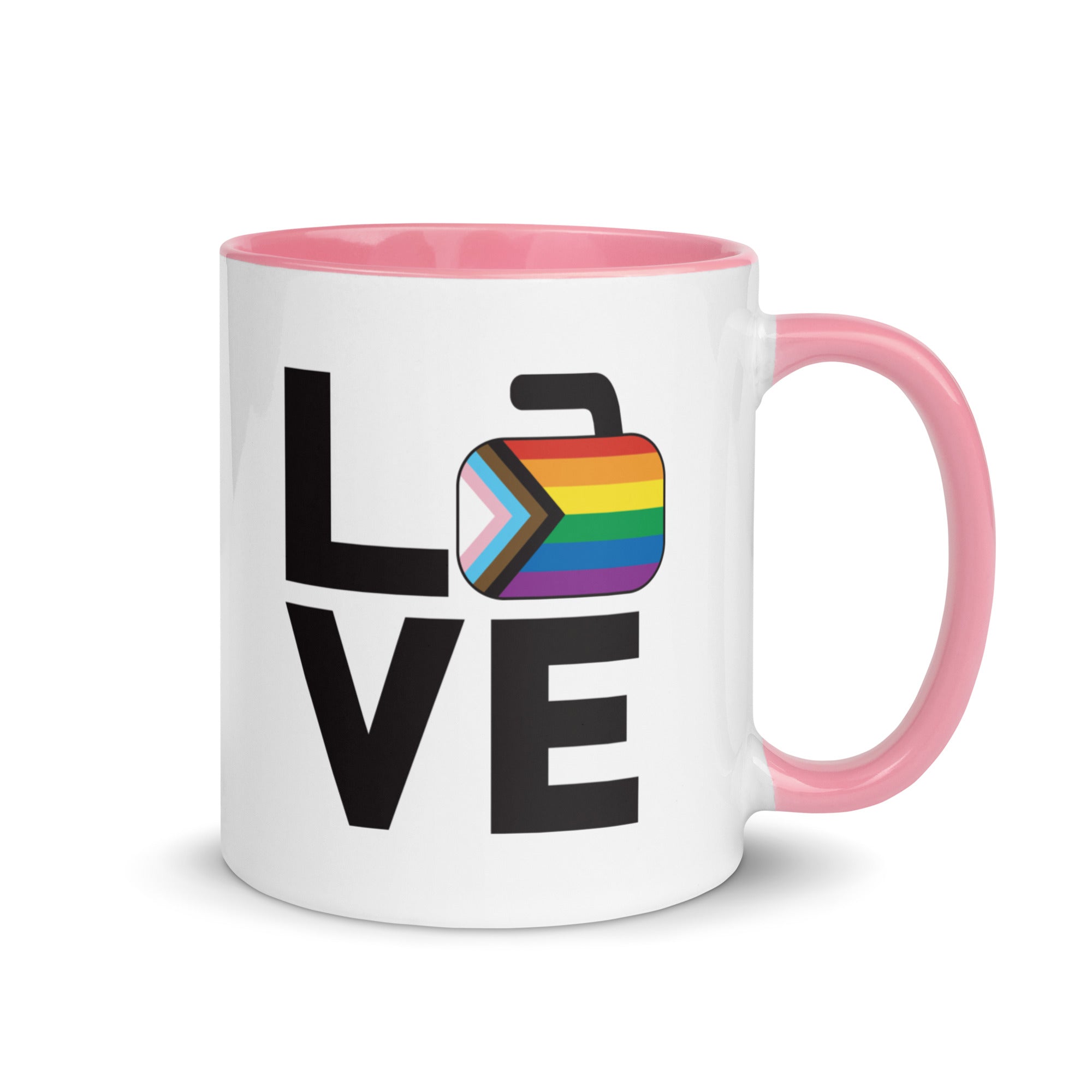 Love - Potomac Curling Club Mug with Color Inside - Broomfitters