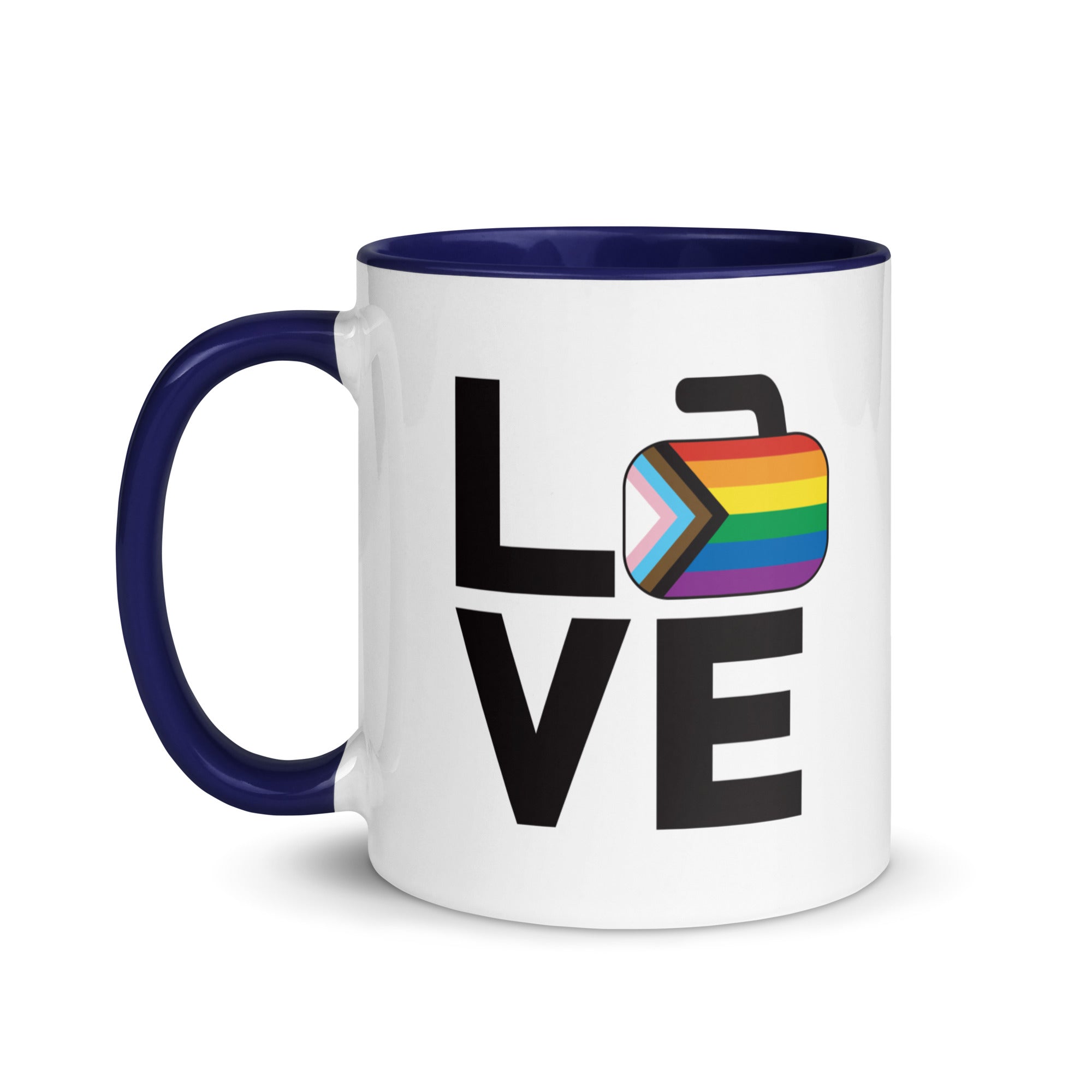 Love - Potomac Curling Club Mug with Color Inside - Broomfitters