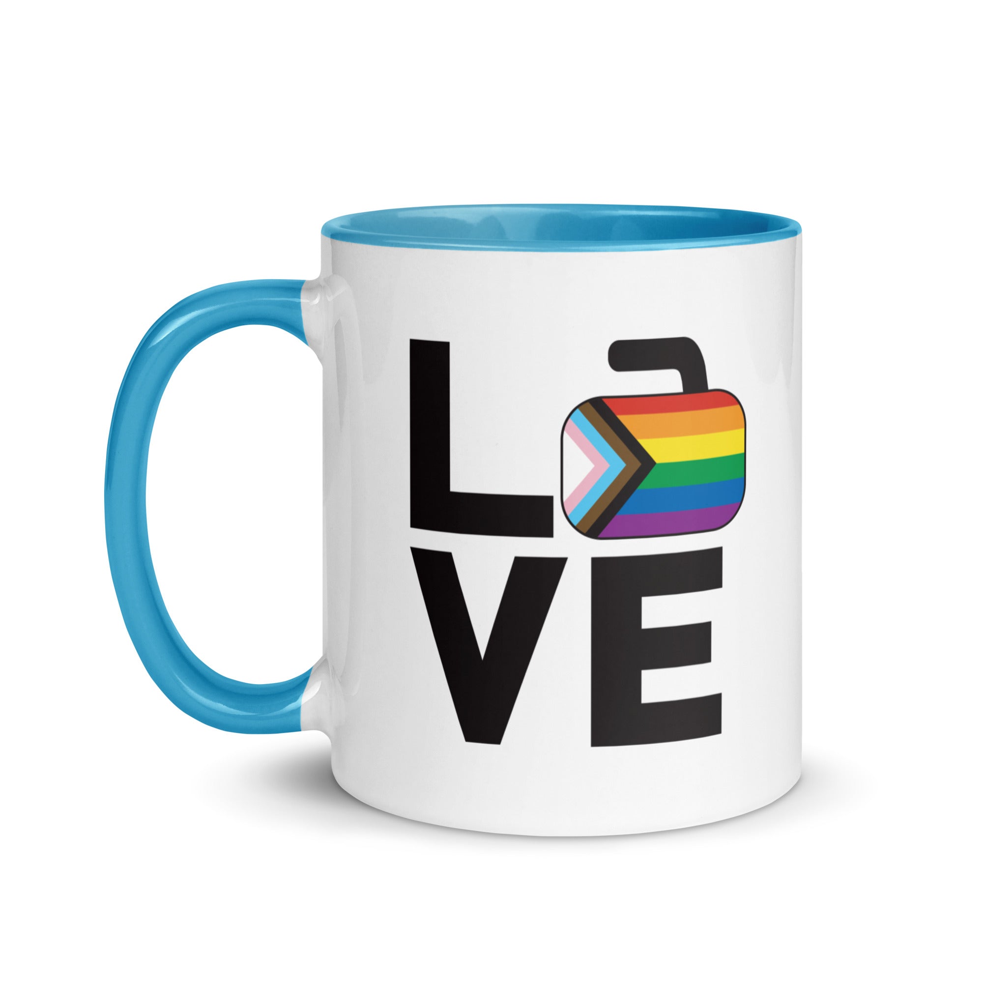 Love - Potomac Curling Club Mug with Color Inside - Broomfitters