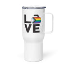 Love - Potomac Curling Club Travel mug with a handle - Broomfitters