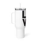 Love - Potomac Curling Club Travel mug with a handle - Broomfitters