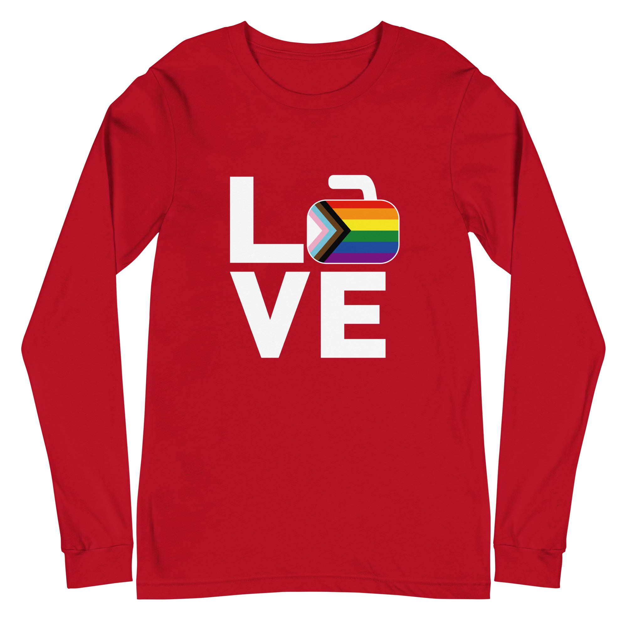 Love - Potomac Curling Club Unisex Long Sleeve Tee - Broomfitters