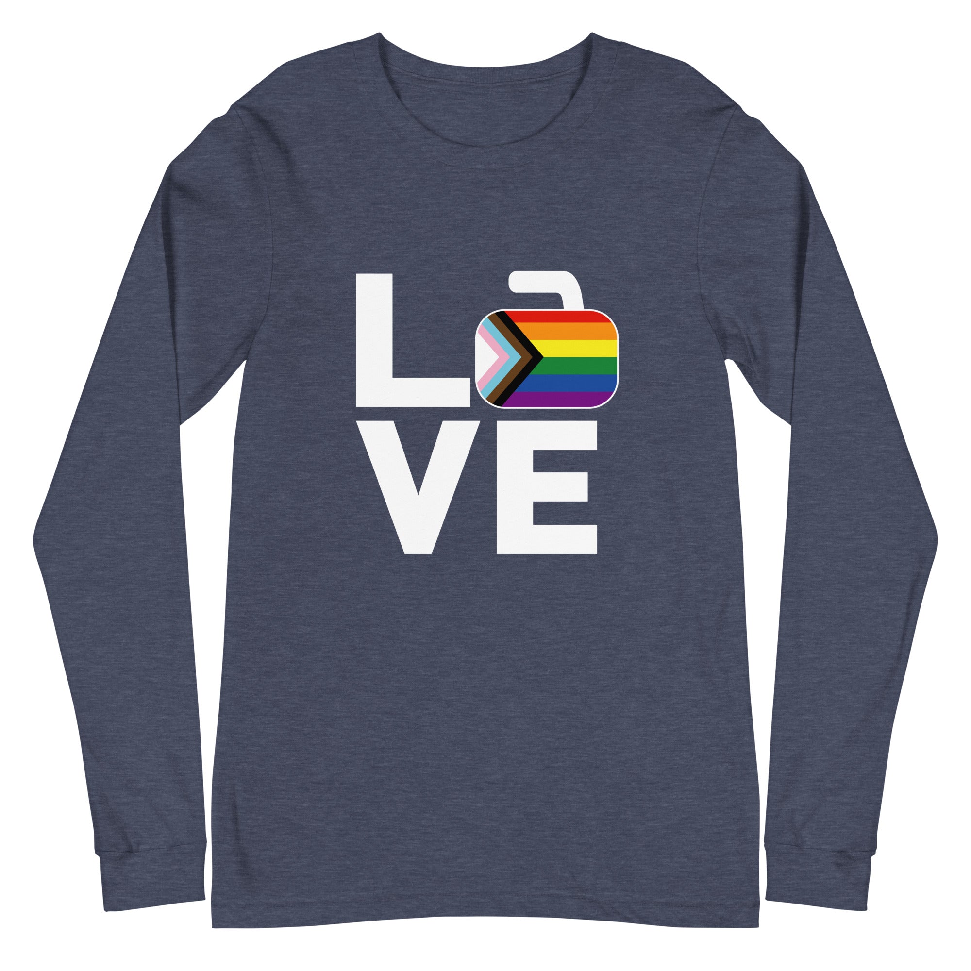 Love - Potomac Curling Club Unisex Long Sleeve Tee - Broomfitters