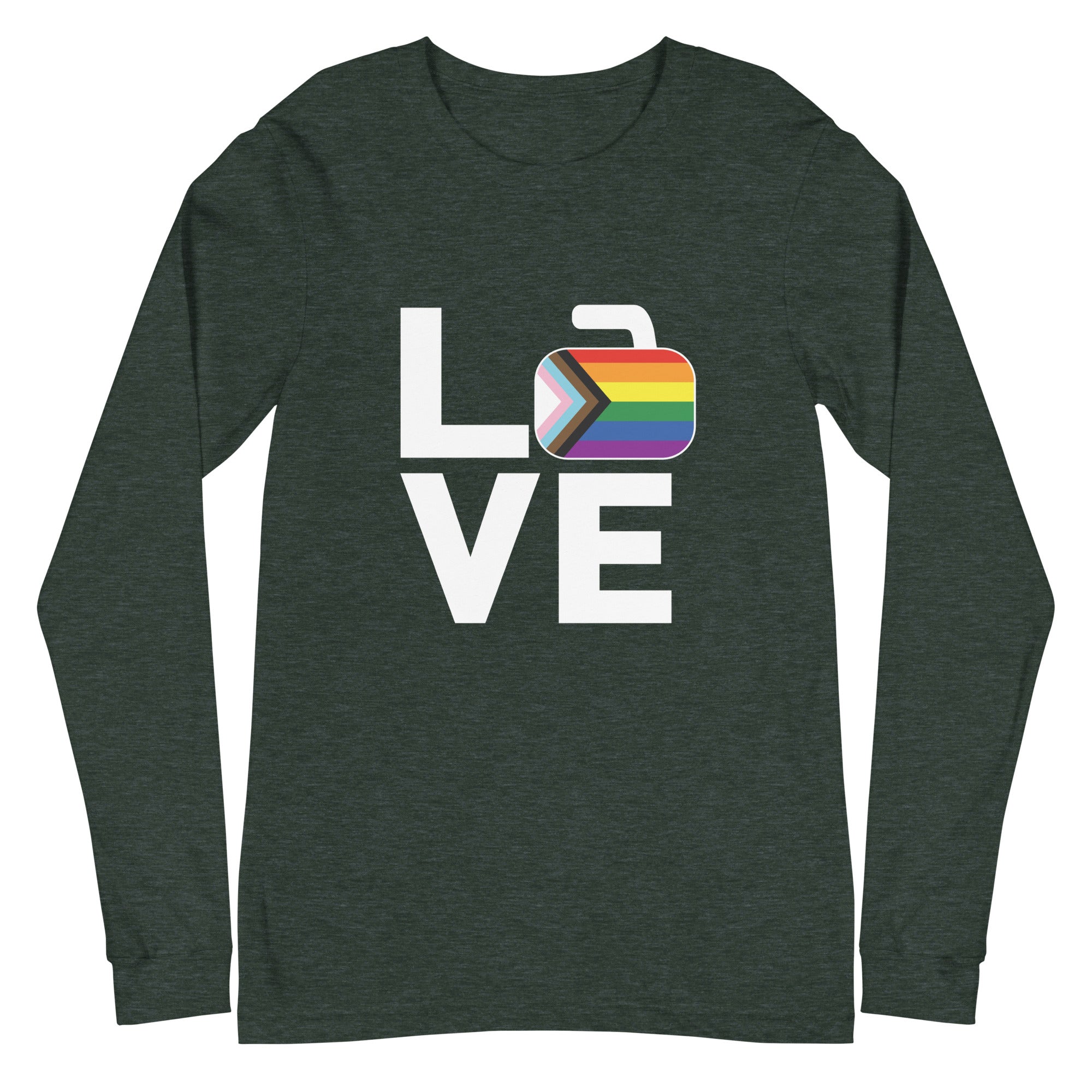 Love - Potomac Curling Club Unisex Long Sleeve Tee - Broomfitters