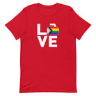 Love - Potomac Curling Club Unisex t-shirt - Broomfitters