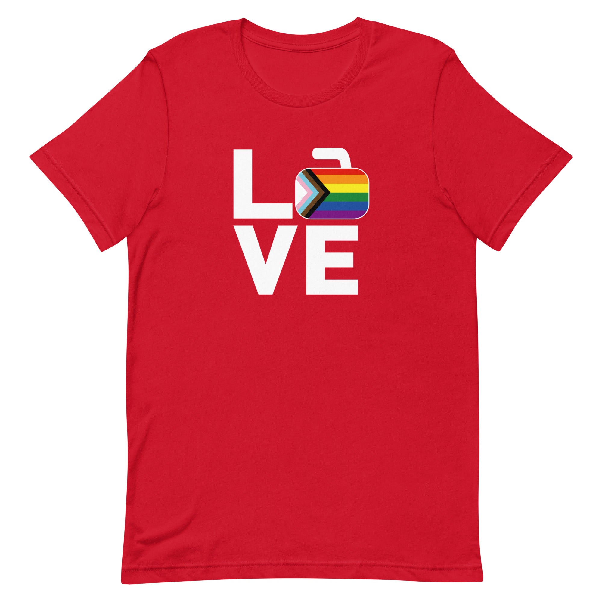 Love - Potomac Curling Club Unisex t-shirt - Broomfitters