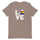 Love - Potomac Curling Club Unisex t-shirt - Broomfitters