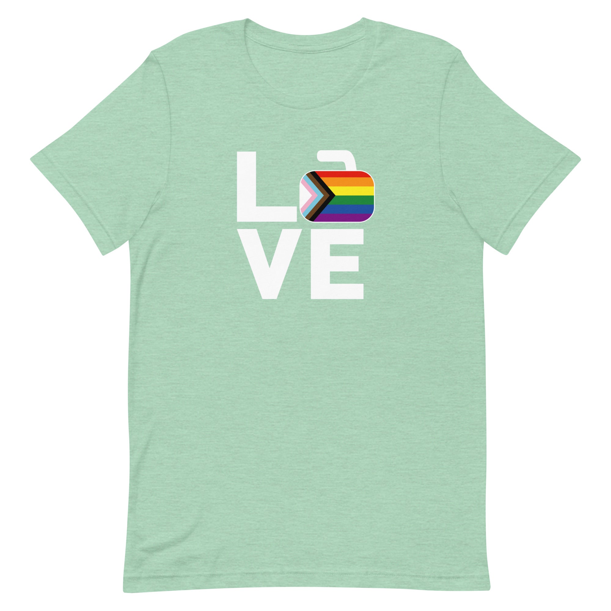 Love - Potomac Curling Club Unisex t-shirt - Broomfitters