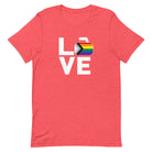 Love - Potomac Curling Club Unisex t-shirt - Broomfitters
