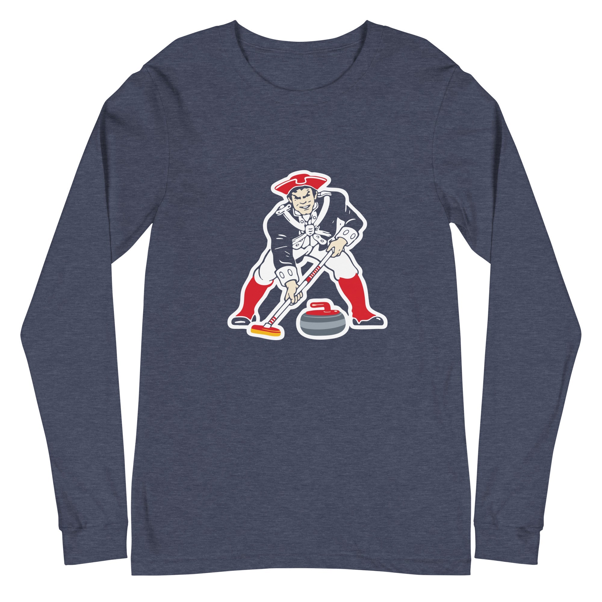 New England Curler Unisex Long Sleeve Tee - Broomfitters