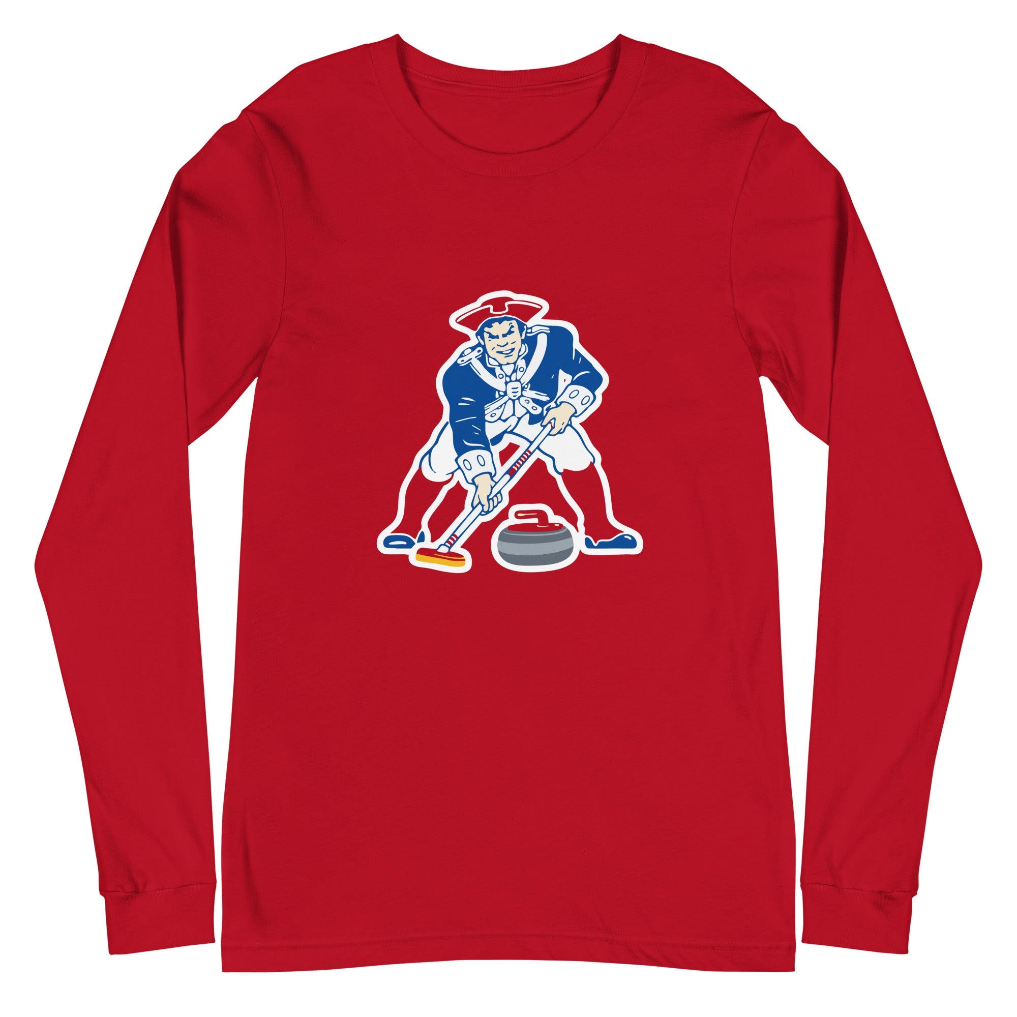 New England Curler Unisex Long Sleeve Tee - Broomfitters