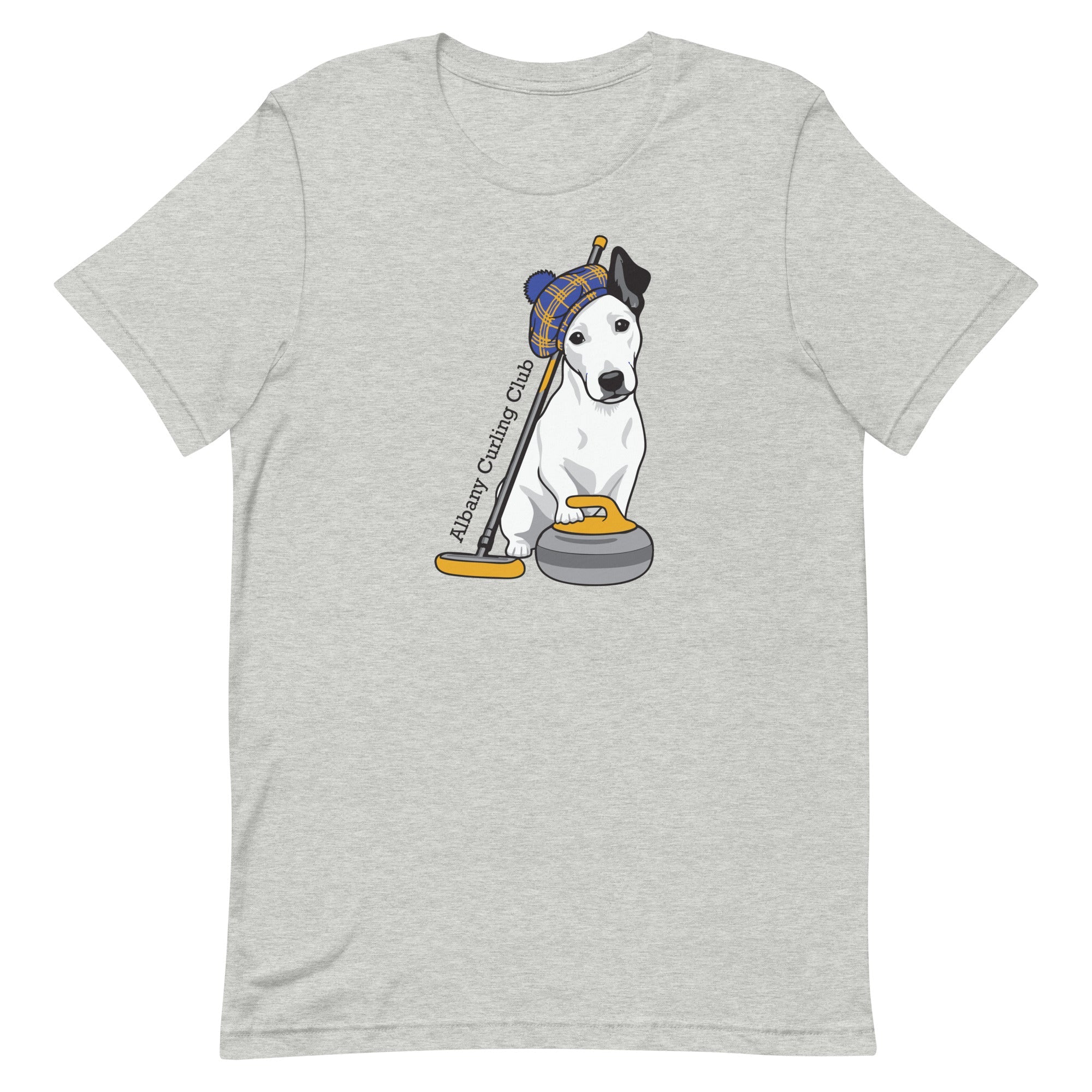Nipper - Albany Curling Club Unisex t-shirt - Broomfitters