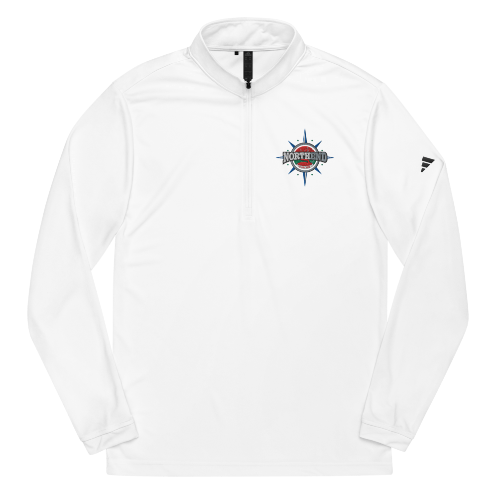 North End Curling Club Adidas® Quarter zip pullover - Broomfitters