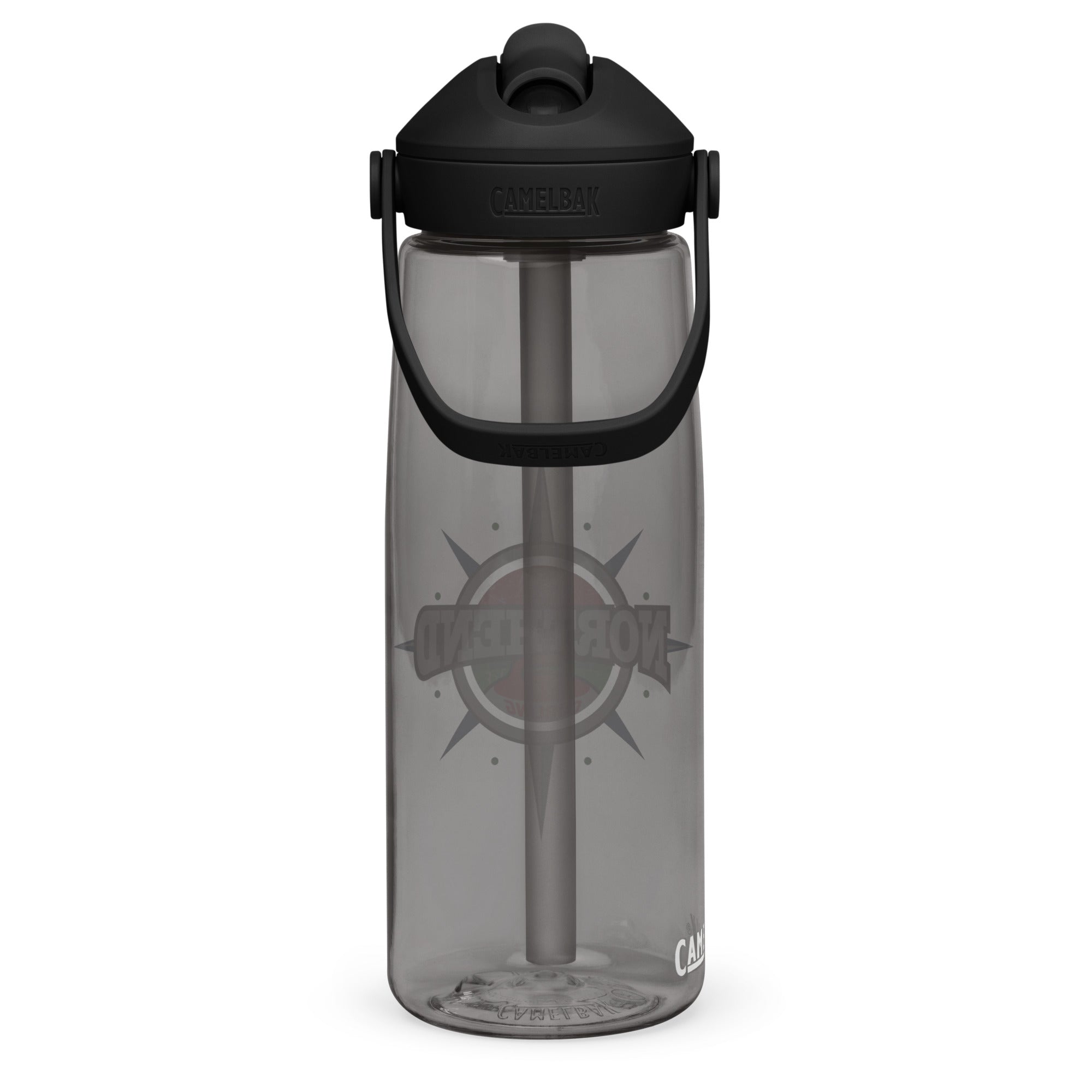 North end Curling Club Flip straw water bottle - Broomfitters