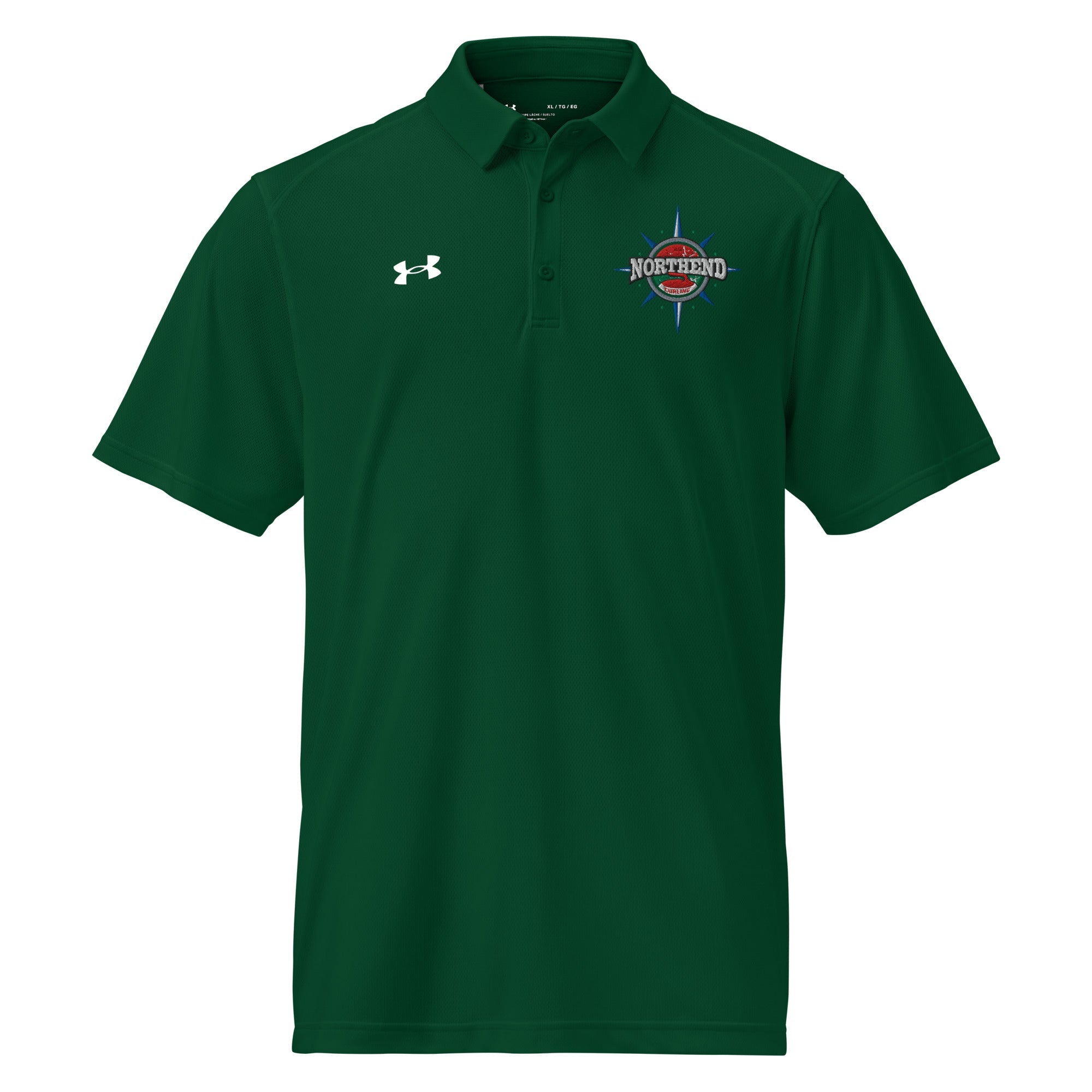 North End Curling Club Under Armour® men's polo - Broomfitters