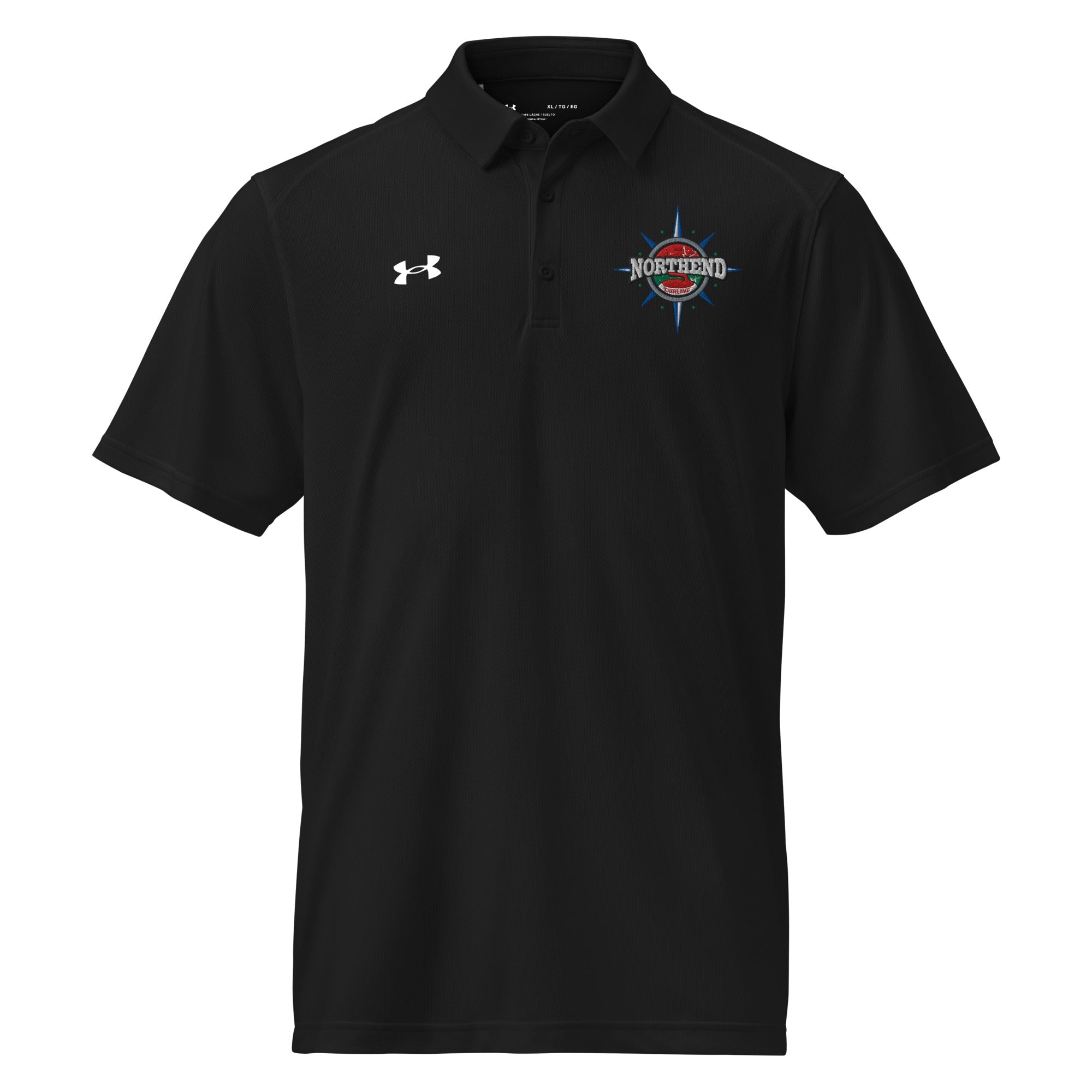 North End Curling Club Under Armour® men's polo - Broomfitters