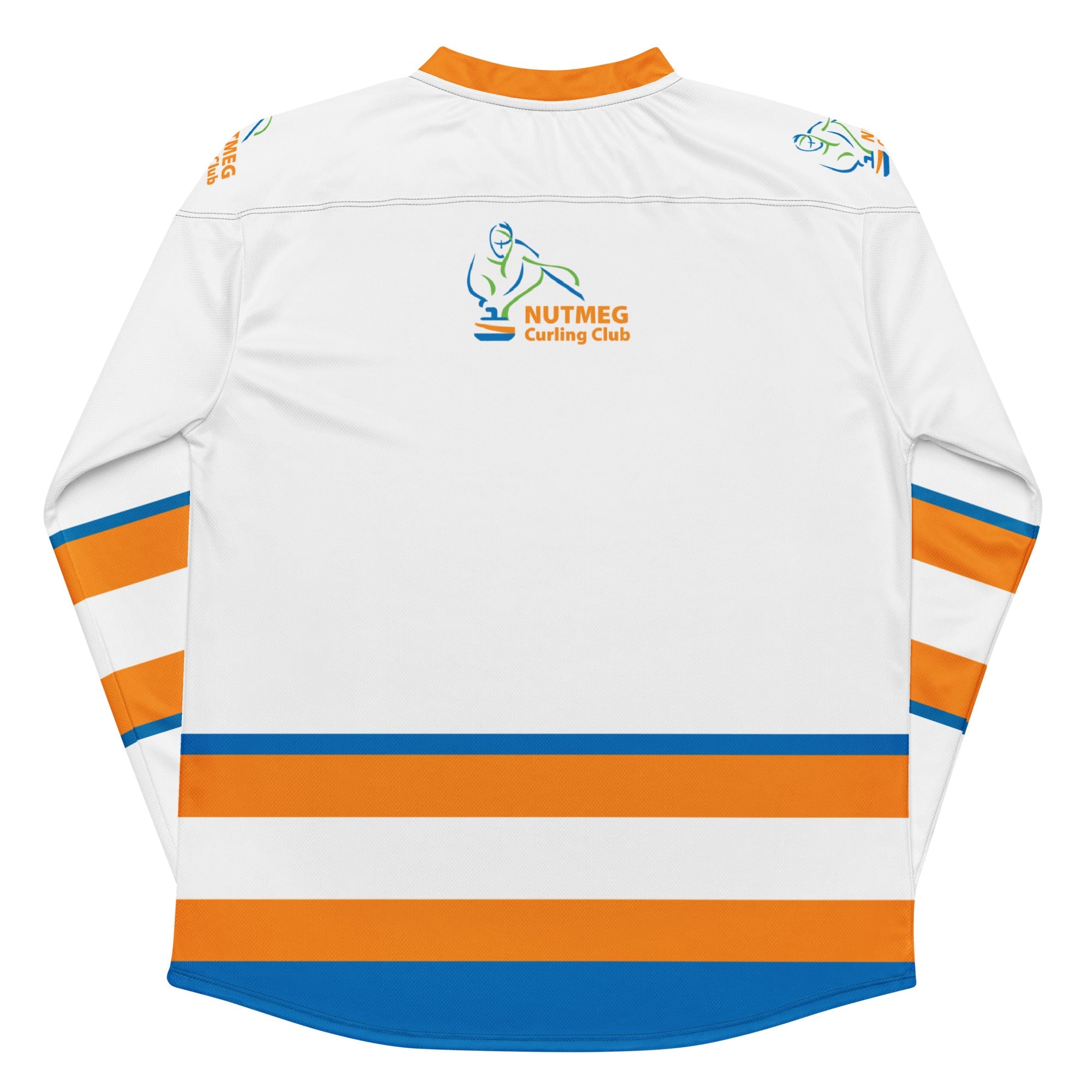 Nutmeg Curling Club Recycled hockey fan jersey - Broomfitters