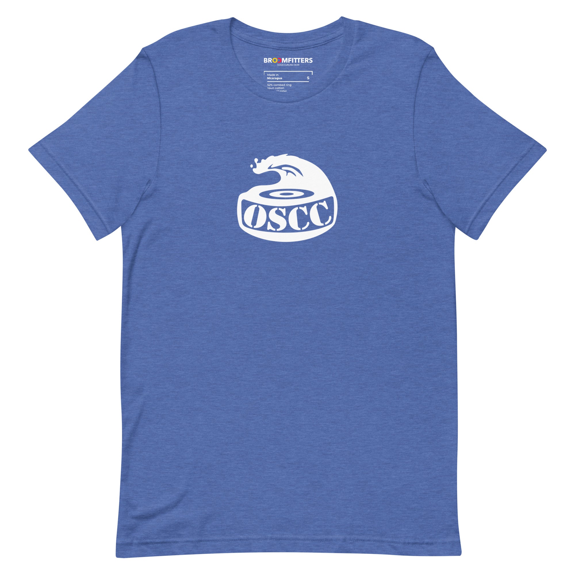 Ocean State Curling Vintage Logo Unisex t-shirt - Broomfitters