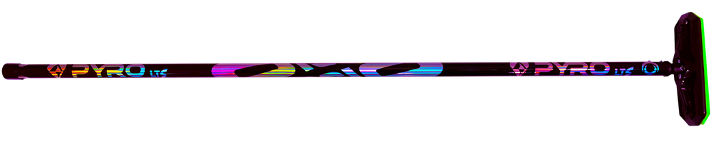 Olson Pyro Flat Shaft (Fiberlite) - Holographic Specialty - Broomfitters