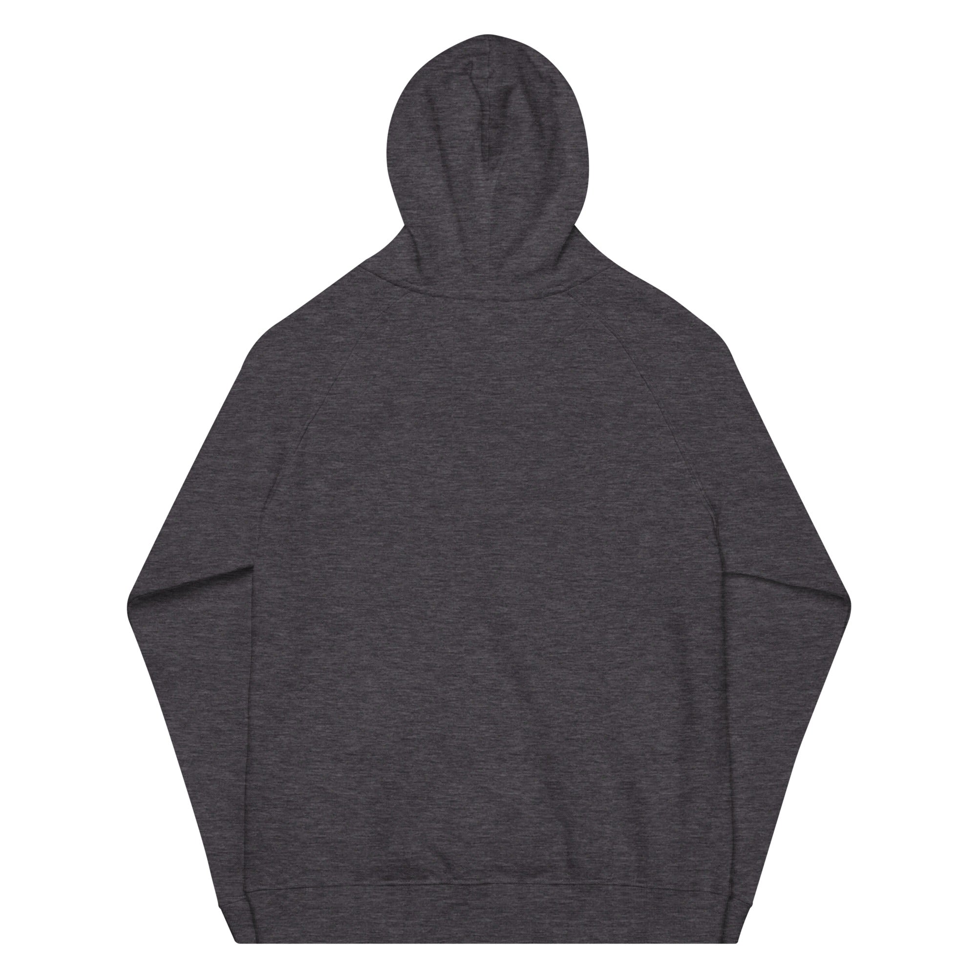 On the Rocks Unisex eco raglan hoodie - Broomfitters