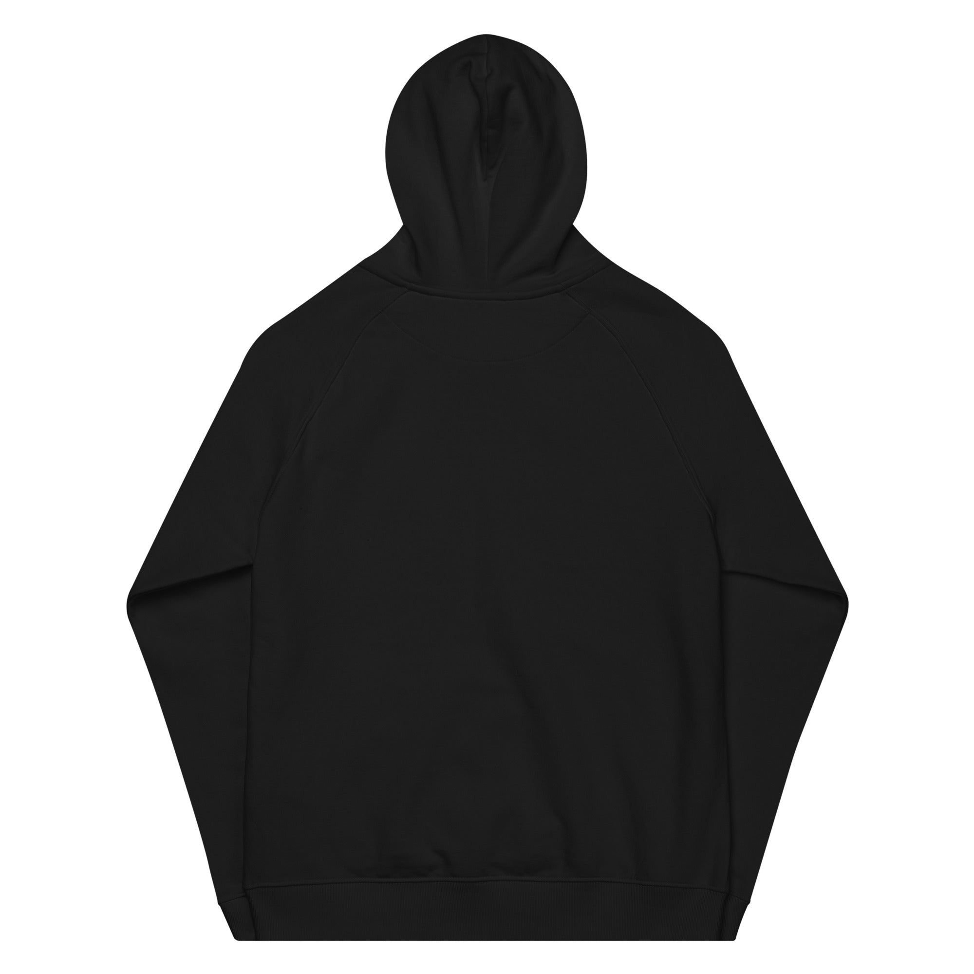 On the Rocks Unisex eco raglan hoodie - Broomfitters