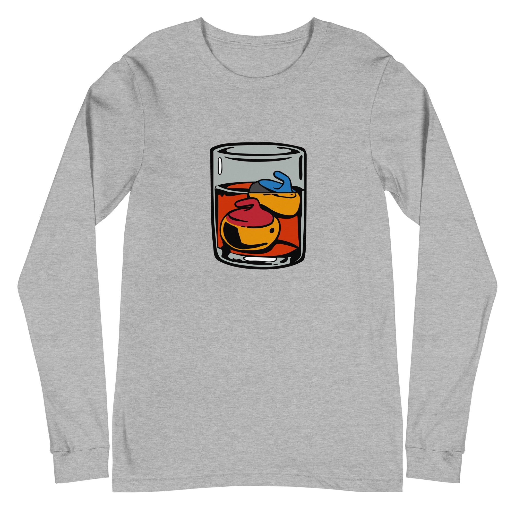 On The Rocks Unisex Long Sleeve Tee (Canada's Version) - Broomfitters