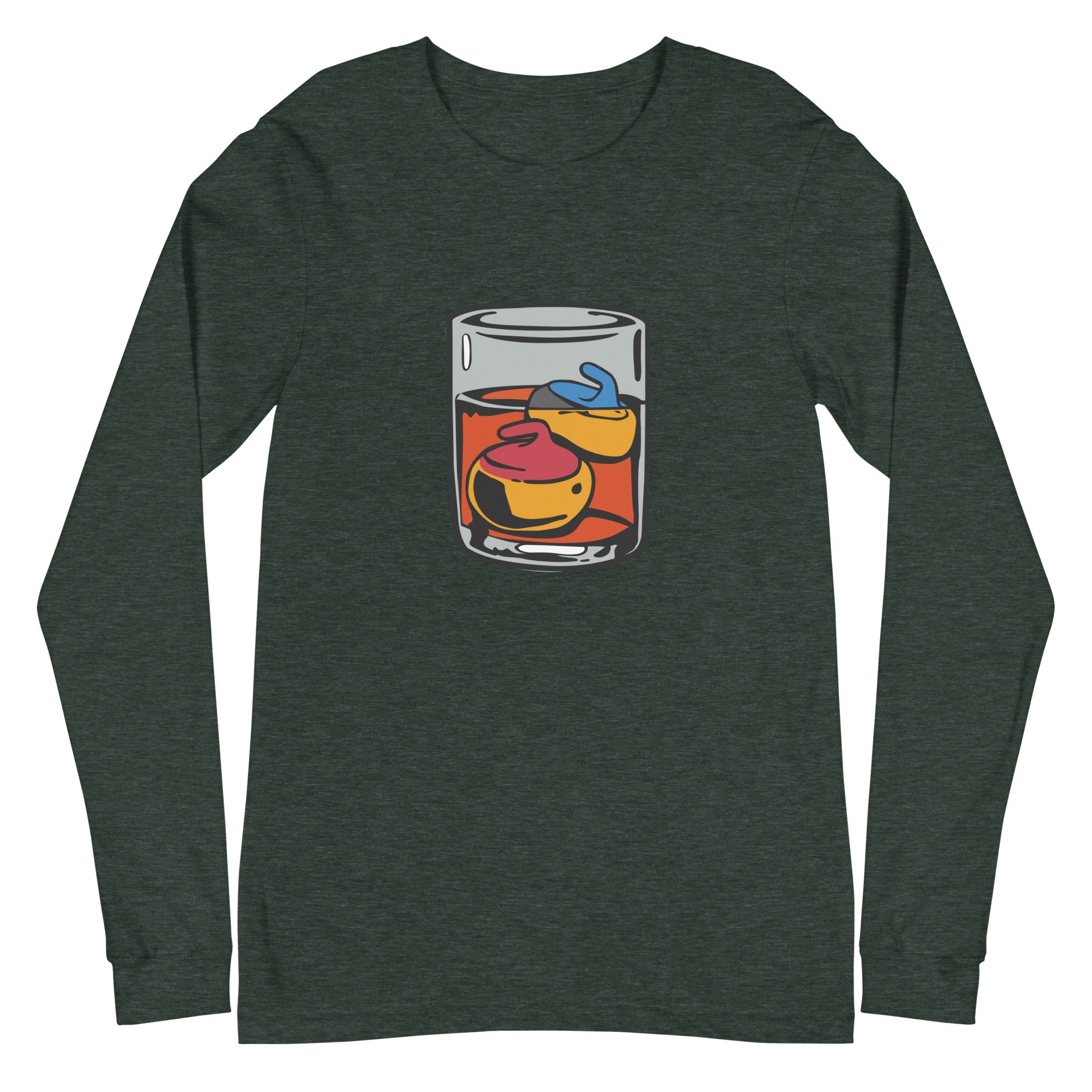 On The Rocks Unisex Long Sleeve Tee (Canada's Version) - Broomfitters