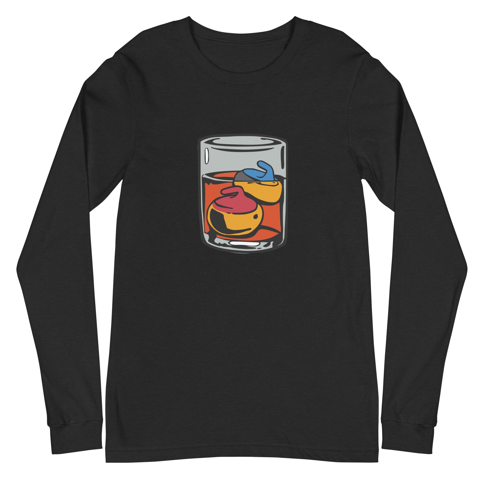 On The Rocks Unisex Long Sleeve Tee (Canada's Version) - Broomfitters