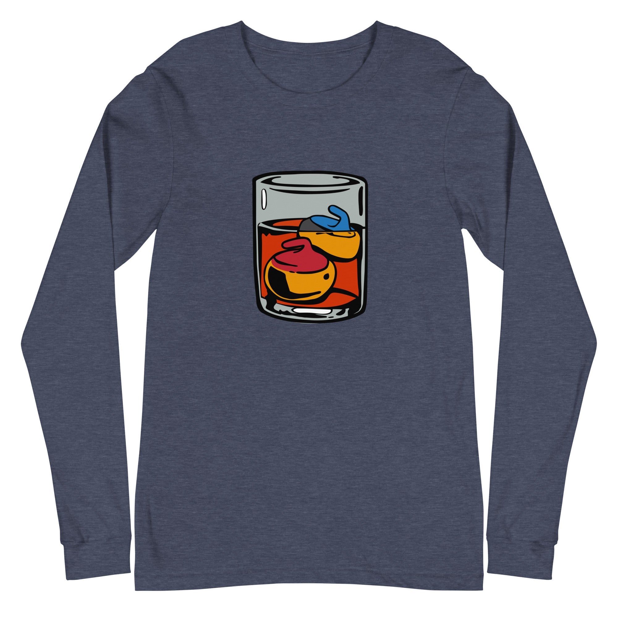 On The Rocks Unisex Long Sleeve Tee (Canada's Version) - Broomfitters