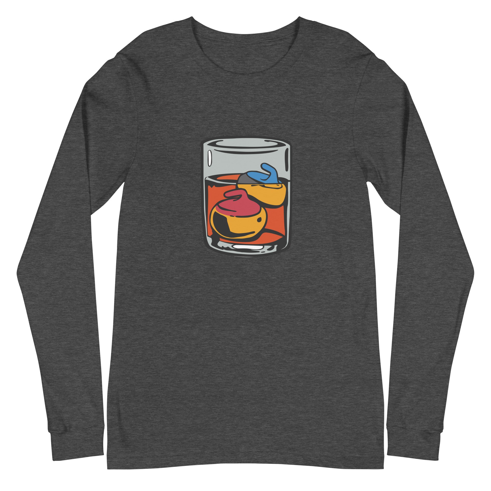 On The Rocks Unisex Long Sleeve Tee (Canada's Version) - Broomfitters